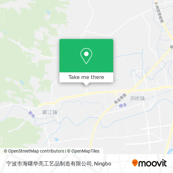 宁波市海曙华亮工艺品制造有限公司 map