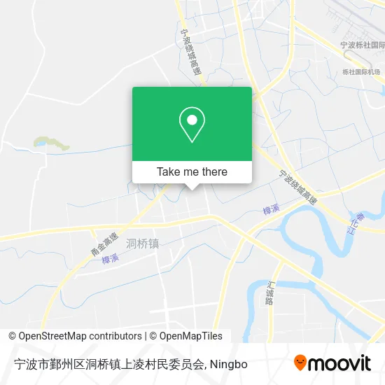 宁波市鄞州区洞桥镇上凌村民委员会 map