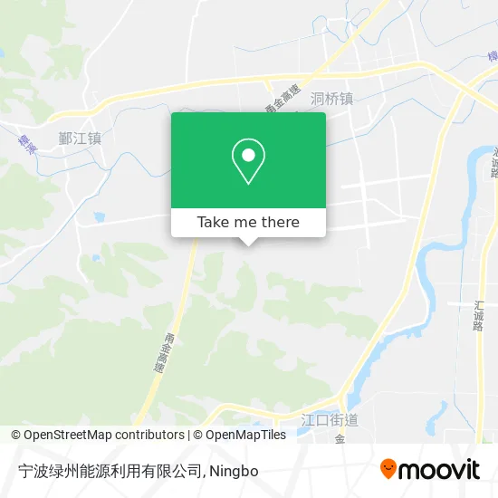 宁波绿州能源利用有限公司 map