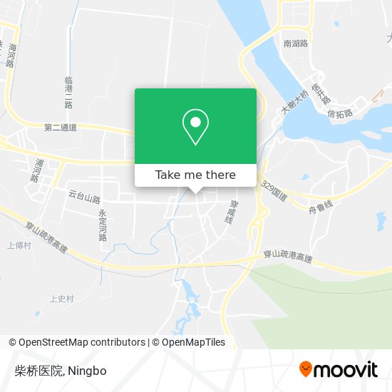柴桥医院 map