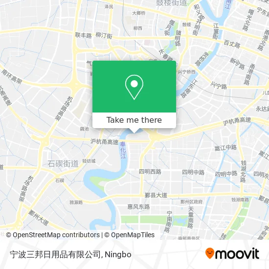 宁波三邦日用品有限公司 map
