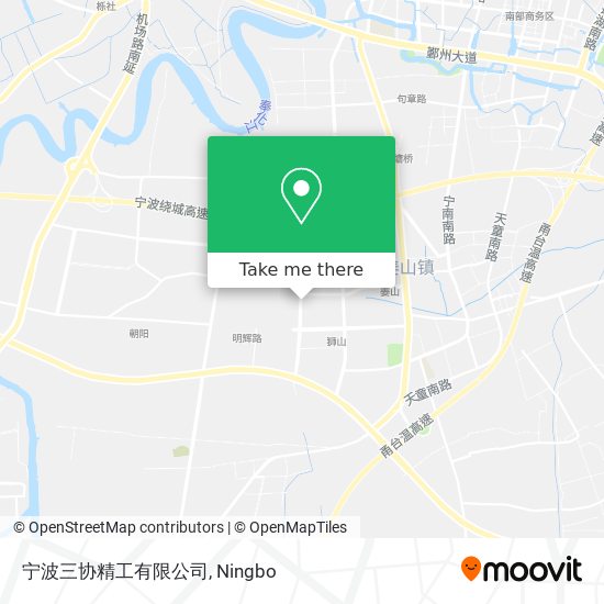宁波三协精工有限公司 map