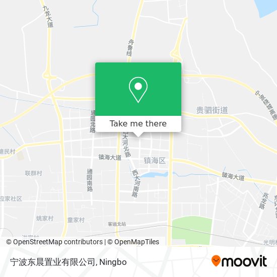 宁波东晨置业有限公司 map