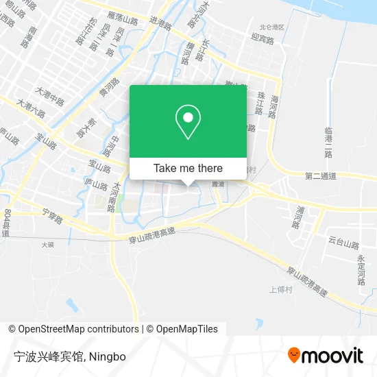 宁波兴峰宾馆 map