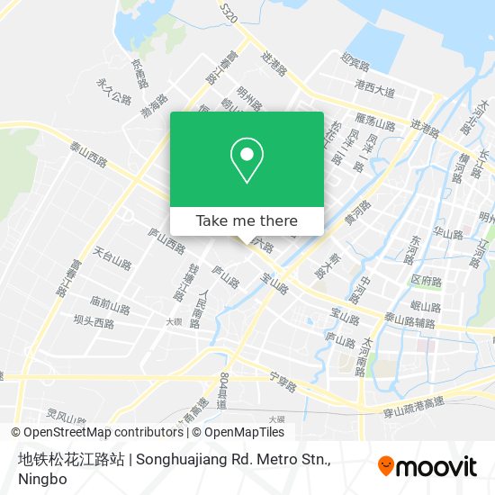 地铁松花江路站 | Songhuajiang Rd. Metro Stn. map