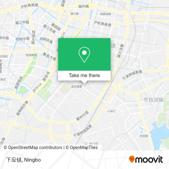 下应镇 map