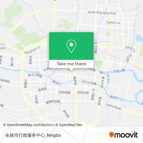 余姚市行政服务中心 map