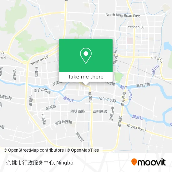 余姚市行政服务中心 map