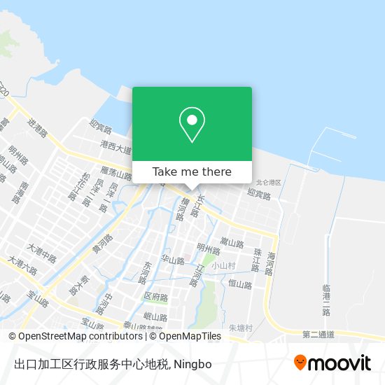 出口加工区行政服务中心地税 map