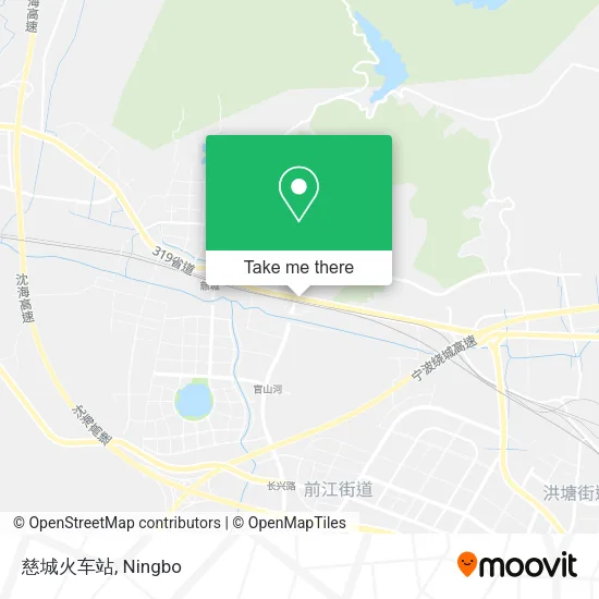 慈城火车站 map
