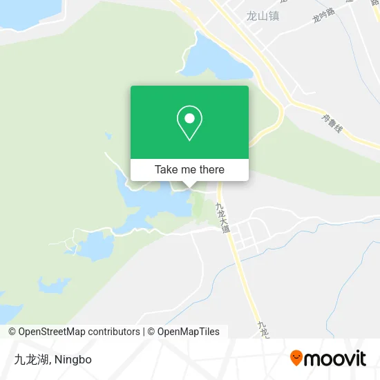 九龙湖 map