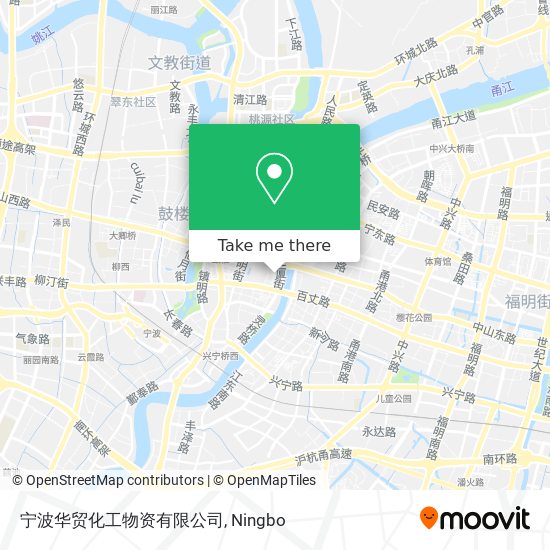 宁波华贸化工物资有限公司 map