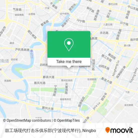 鼓工场现代打击乐俱乐部(宁波现代琴行) map