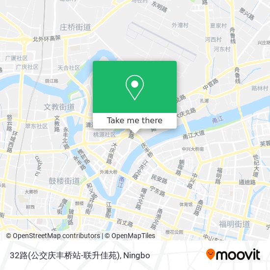 32路(公交庆丰桥站-联升佳苑) map
