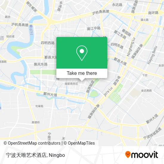 宁波天唯艺术酒店 map