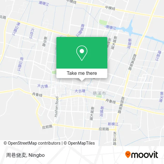 周巷烧卖 map