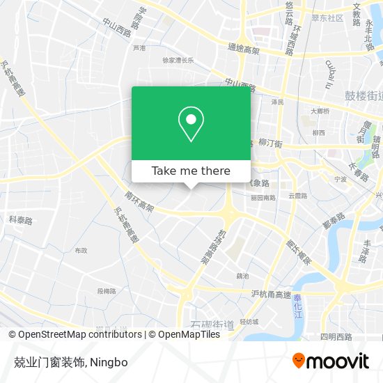 兢业门窗装饰 map