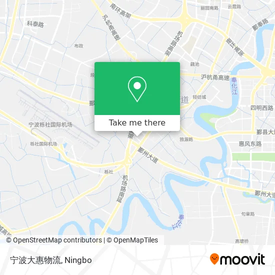 宁波大惠物流 map