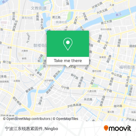 宁波江东锐惠紧固件 map
