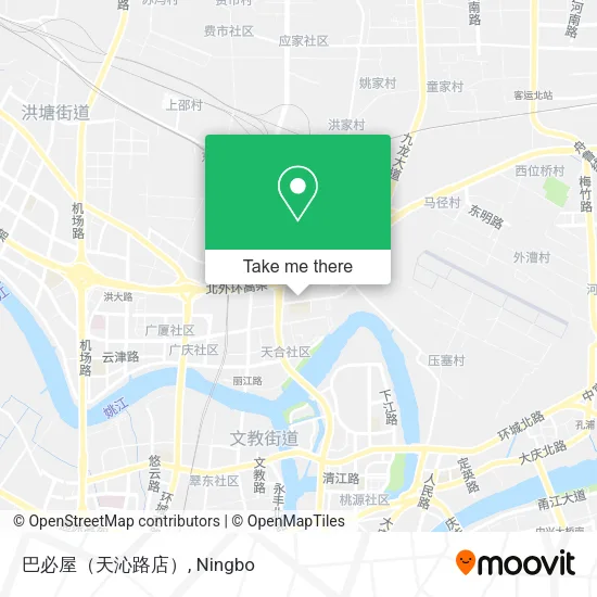巴必屋（天沁路店） map