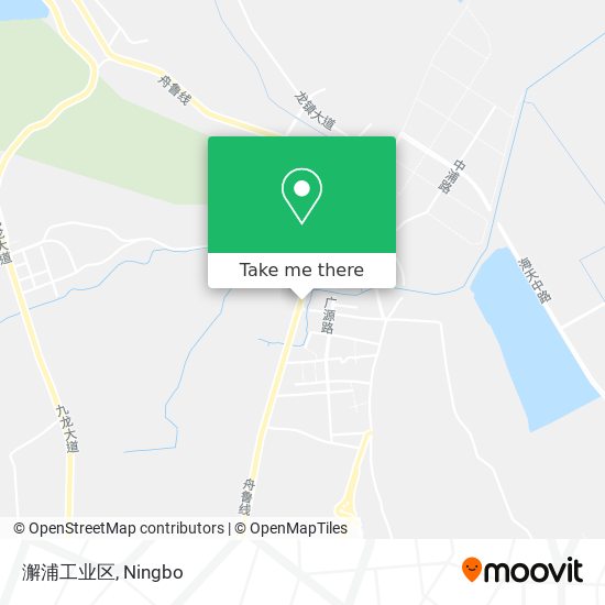 澥浦工业区 map