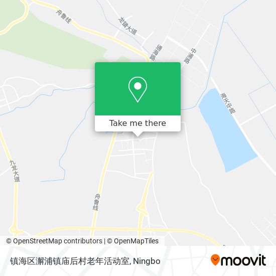 镇海区澥浦镇庙后村老年活动室 map