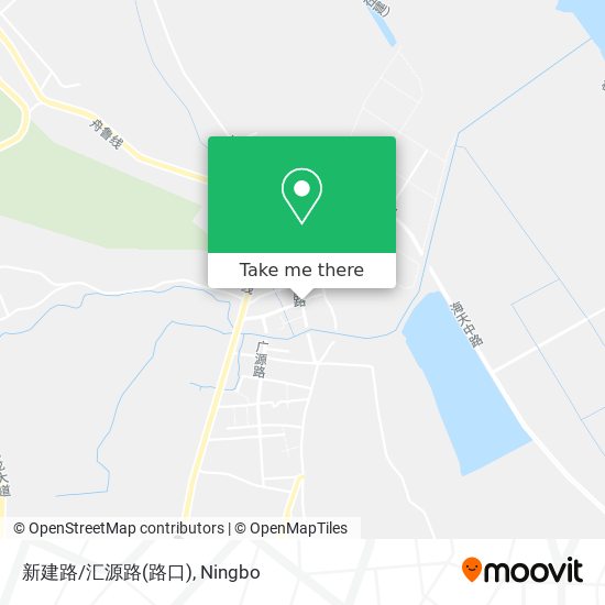 新建路/汇源路(路口) map