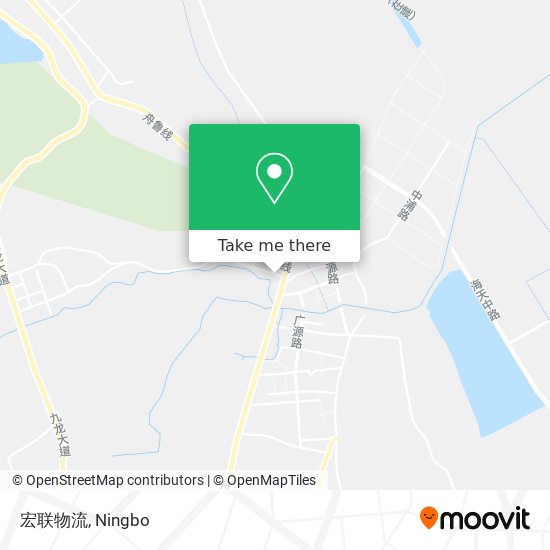 宏联物流 map