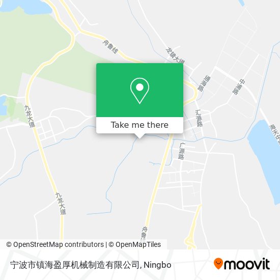 宁波市镇海盈厚机械制造有限公司 map