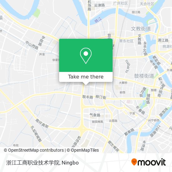 浙江工商职业技术学院 map