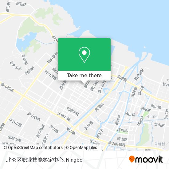 北仑区职业技能鉴定中心 map