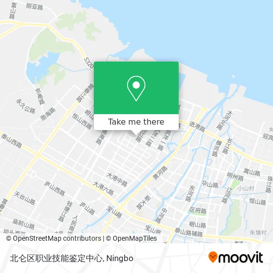 北仑区职业技能鉴定中心 map