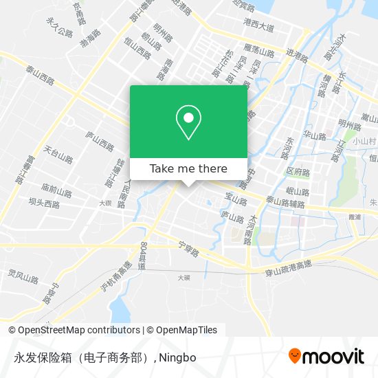 永发保险箱（电子商务部） map