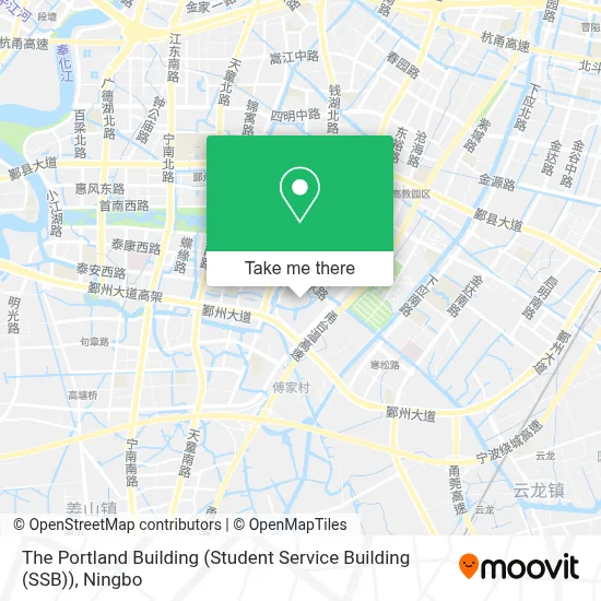 The Portland Building (Student Service Building (SSB)) map