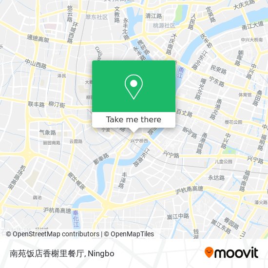 南苑饭店香榭里餐厅 map