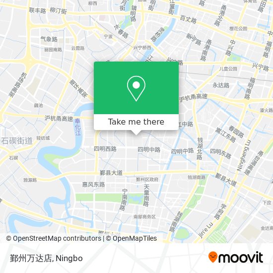 鄞州万达店 map