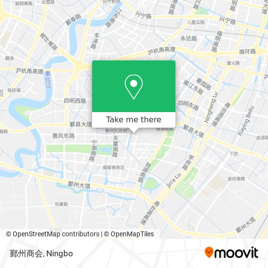 鄞州商会 map