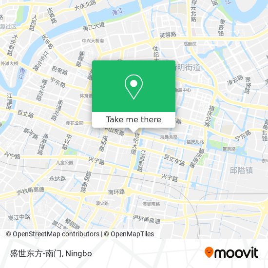 盛世东方-南门 map