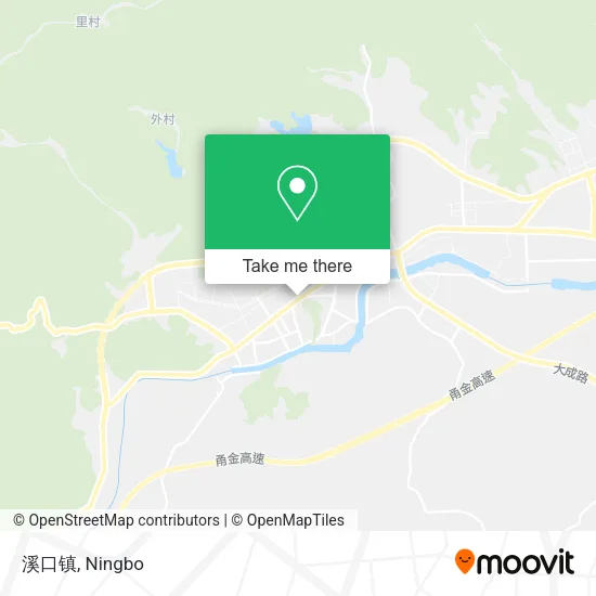溪口镇 map