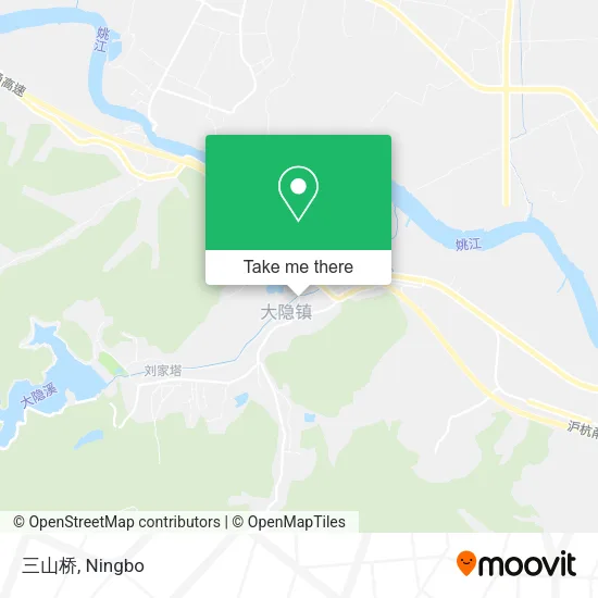 三山桥 map