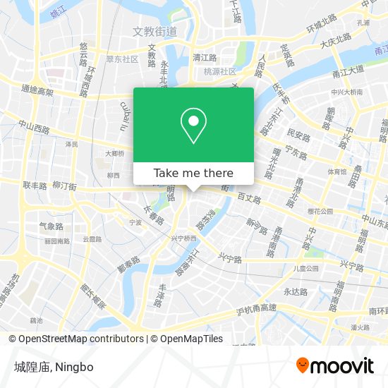 城隍庙 map