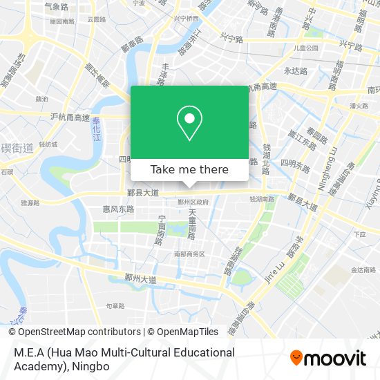 M.E.A (Hua Mao Multi-Cultural Educational Academy) map