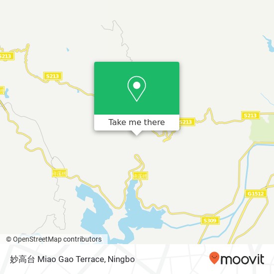 妙高台 Miao Gao Terrace map