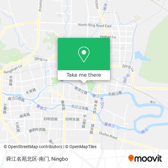 舜江名苑北区-南门 map