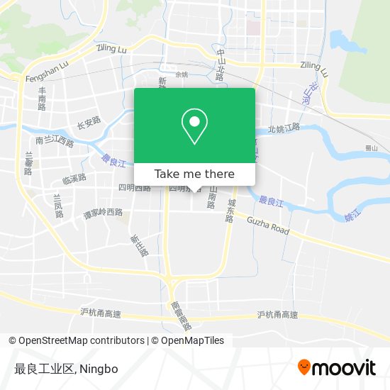 最良工业区 map