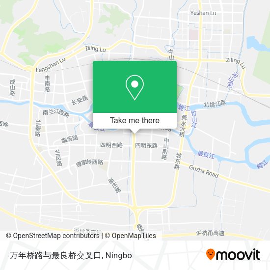 万年桥路与最良桥交叉口 map