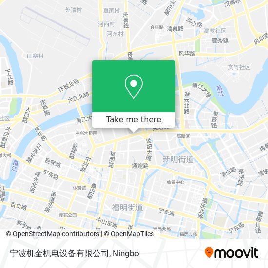 宁波机金机电设备有限公司 map