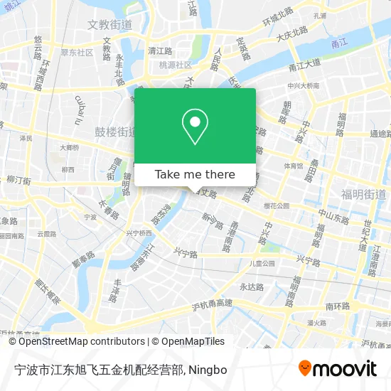 宁波市江东旭飞五金机配经营部 map