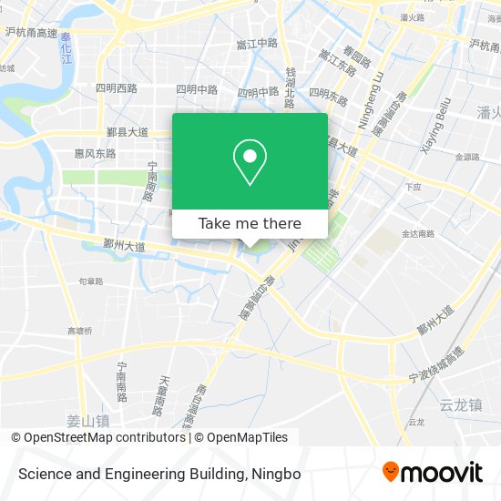 Science and Engineering Building map