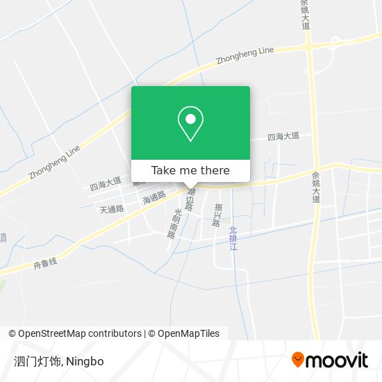 泗门灯饰 map
